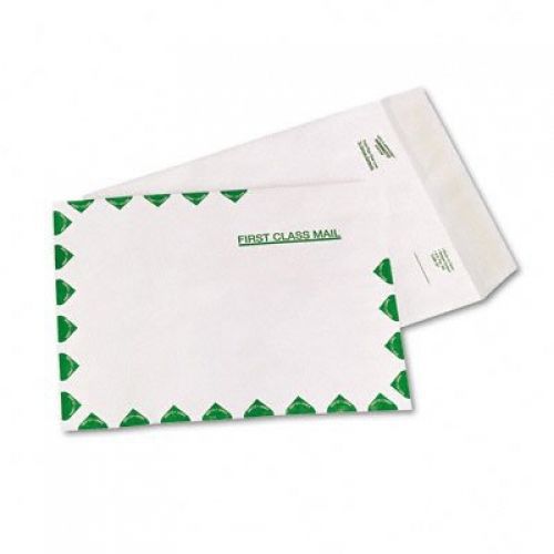 Quality Park R3140 Quality Park White Leather Tyvek Envelopes, 10x13, White