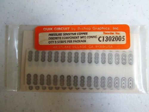 Quik-Circuit &#034;Pressure Sensitive Copper Discrete Component Strips&#034;  C1302005 New