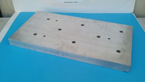 1.5 X 11 X 21, used 6061 aluminum tombstone plate project fixture machinist mill
