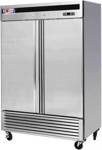 US Refrigeration USBV-48F 2dr. S/S Reach-In Freezer Bottom Mount