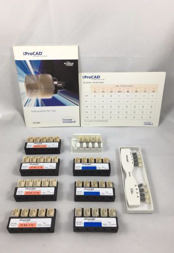 IPS ProCAD for CEREC 3 Compact Mills [Compact Milling Unit Blocks]