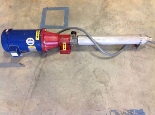 TONKAFL SS1823G PUMP, W/MOTOR 208-230/460V, 60Hz, 3450RPM