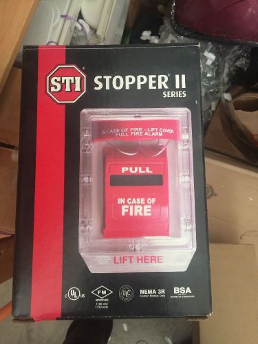 STI STOPPER 2 Series Red Clear Cover