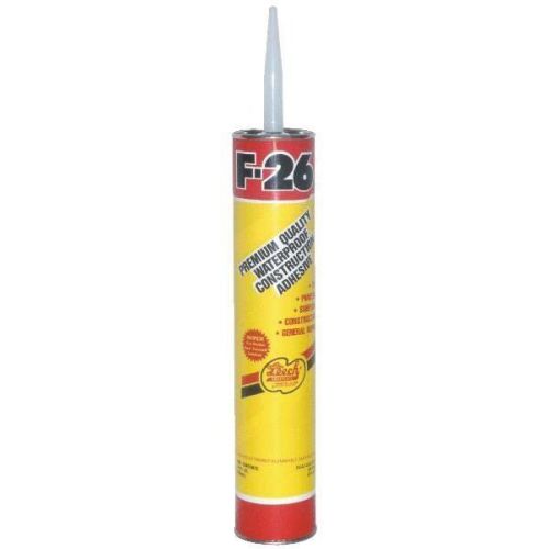 Leeches Construction Adhesive F-26 Pack Of 12 10.3OZ F26-33-12