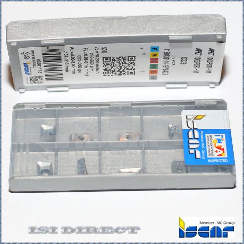 APKT 1003PDR HM IC328 ISCAR *** 10 INSERTS *** FACTORY PACK ***