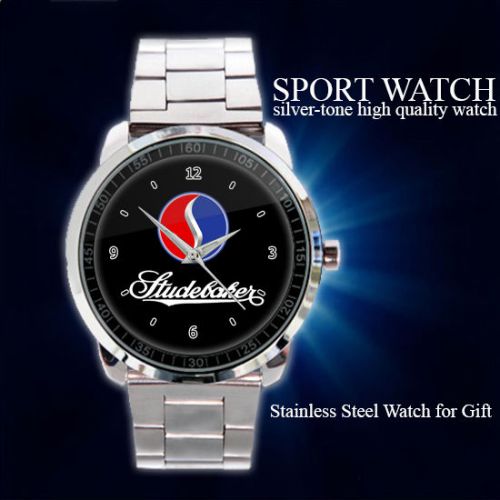 STUDEBAKER CLASSIC CAR LOGO Sport Metal Watch