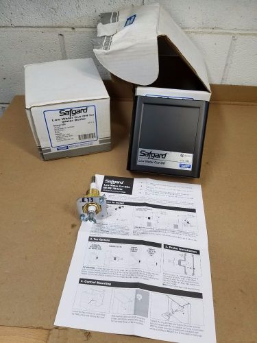 Hydrolevel safgard 550 probe type manual reset electronic low water cut-off, new for sale