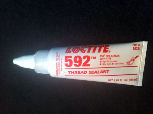 LOCTITE 59231 Pipe Sealant, 50mL, Tube, Medium, White