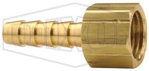 Dixon brass 1240604k brass 1/4&#034; female npsm x 3/8&#034; hose barbswivel fitting for sale