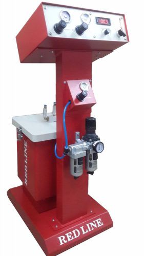 The latest Red Line NC301D feature-packed 100kV powder coating machine