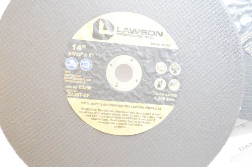 Larson Products Type 1 Cut Off Wheel 14&#034; x 3/32&#034; x 1&#034; 63268