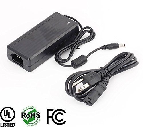 HDView? 12V DC 5A 5000mA Power Adapter Supply UL Listed Certified 2.1mm 5.5mm,