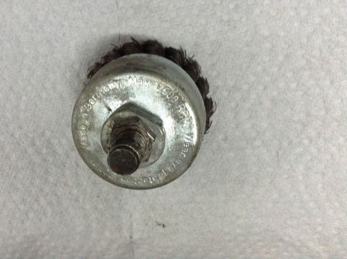 Wire cup brush wheel angle grinder 5/8&#034; for sale