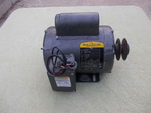 BALDOR 1HP Compressor Motor L1310 - 115V / 230V -1Ph- 1725 rpm  35D11Y168