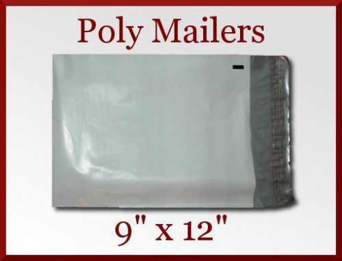 100 9x12 Poly Mailers polymailer bag Self sealing Envelopes Free Shipping