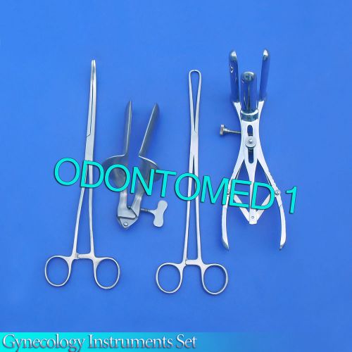Exam Set w/ Mathieu+Collin Speculum Medium  Gynecology instruments
