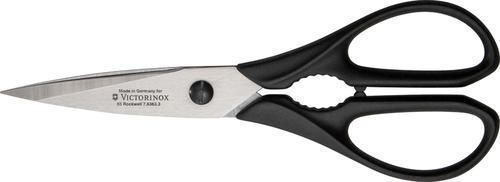 Victorinox VN87771 All Purpose Kitchen Shears 4&#034; Steel Blades Black Polypropyl