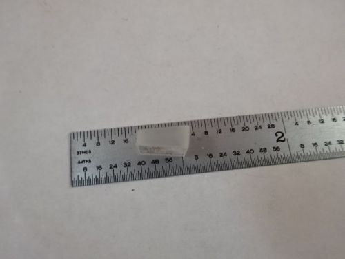 MINI BEAM SPLITTER COATED LASER OPTICAL OPTICS PART AS PICTURED &amp;Z7-31