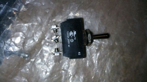 New AC 250V 15A ON/OFF/ON Momentary  SPDT Toggle Switch  Limited quantities