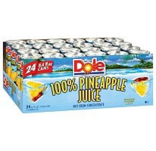 Dole? 100% Pineapple Juice - 24 Cans - 8.4 Oz. Each