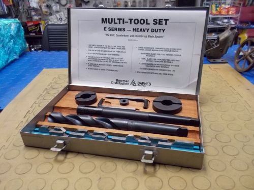 Bowman Distribution/Barnes - E Series Multi Tool Set - Holder, Blades - NEW