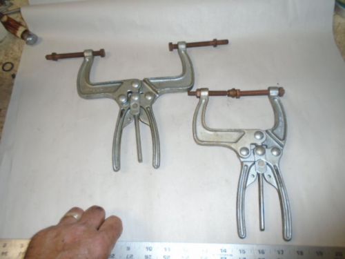 MACHINIST TOOLS LATHE MILL Machinist Lot of Large Clamps for Welding Set Up
