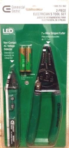 Commercial Electric 2-Piece Electrician&#039;s Tool Set