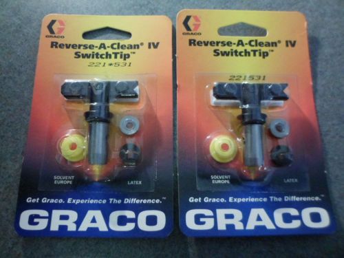 Nip graco p/n 221 531 reverse-a-clean iv switch tip 221531 for sale