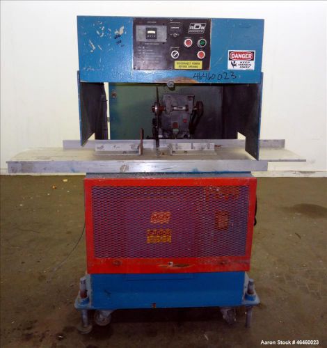 Used- rdn chop-cut traveling saw, model 2418. cutting capacity 2&#034; high x 4&#034; wide for sale