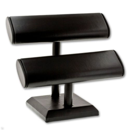 Black 2 Tier Bracelet Stand