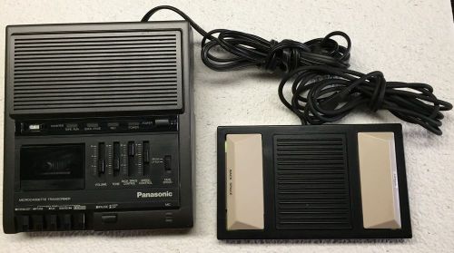 PANASONIC RR-930 MICROCASSETTE TRANSCRIBER RECORDER WITH FOOT CONTROLLER