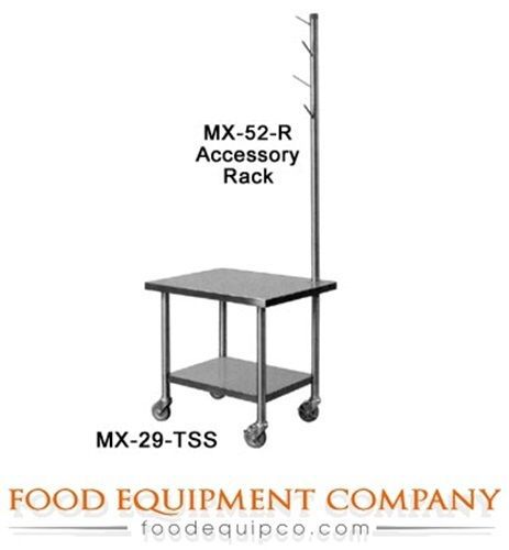 Piper MX-52-R Accessory Rack, of 1-5/8&#034; diameter stainless steel tubing...