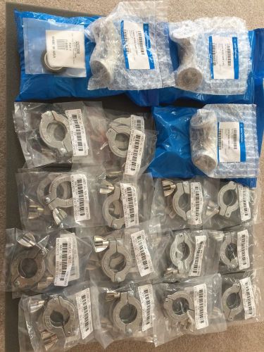 Agilent Technologies NW-25 Elbows, MKS/HPS NW-25 Clamps &amp; MDC Gasket