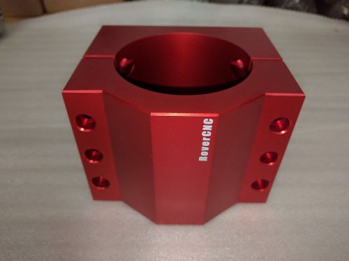 High Quality Spindle Mount 80MM Solid - Red Anodized!