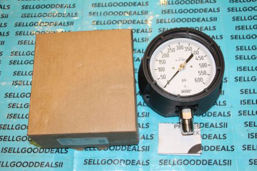 Wika 232.34 4.5&#034; Pressure Gauge 600PSI 1/2&#034; NPT LM 9834885 New