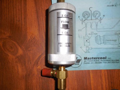 OIL INJECTOR R12 A/C Oil Injector 2 oz. made by Mastercool in the USA