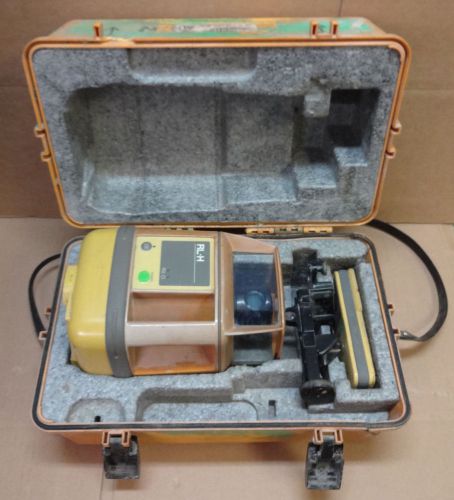 Topcon rl-h long range rotary laser level with ls-70b receiver for sale