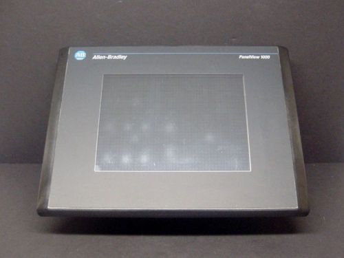 Allen bradley 2711-t10c20l1 ser d rev c frn 4.41 panelview 1000 touchscreen hmi for sale