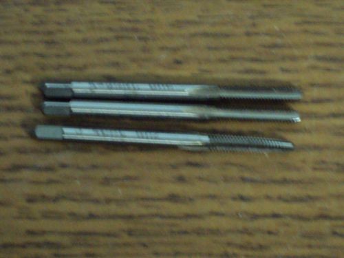 NEW GTD GREENFIELD TOOL &amp; DIE TAP SET 7-56 NC GH1 3 FLUTE BOTTOM PLUG TAPER