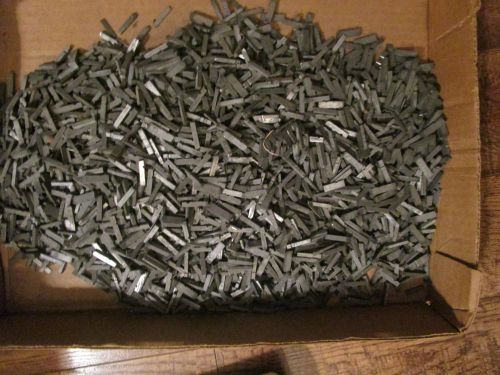 9# Pounds Letterpress Linotype Lead Letters Printers Reload Ammo Fishing Sinkers