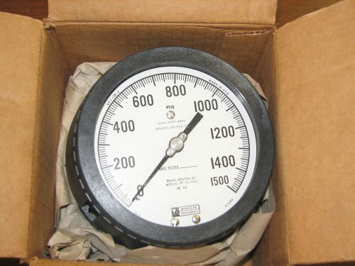 Weksler 1500 psi pressure gauge with 3/4&#034; connection for sale