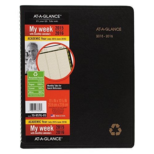 At-A-Glance AT-A-GLANCE Weekly / Monthly Planner / Appointment Book, Academic