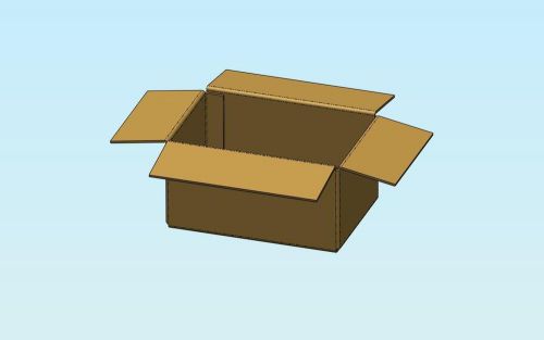 500 Shipping Corrugated Boxes 450 8x6x4 &amp; 50 8x6x3 200 LB. TEST make ULINE