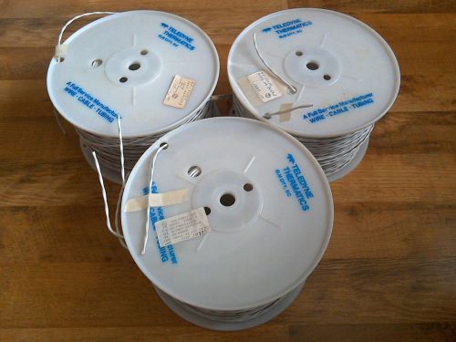 3 rolls of Teledyne M27500 22TE2T14  WIRE 22AWG with a combined length of 3,675
