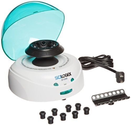 Scilogex 91004141 model d1008 ezeemini centrifuge with green lid, us plug, for sale