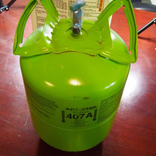 Arkema forane refrigerant, r-407a, 25 lb., lime cylinder (je4) for sale