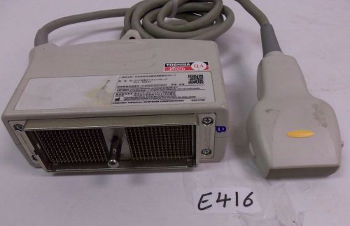 Toshiba Probe PLT-604AT Aplio Xario 6MHz Ultrasound Transducer Medical Equipment