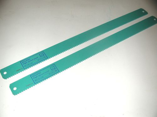 2 nos eclipse uk hss steel 4 tpi 24 x 1-3/4&#034; x .088&#034; power hacksaw blade ae 561d for sale