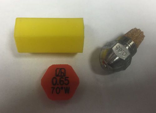 HAGO 0.65 GPH 70 DEGREE W SEMI SOLID NOZZLE  (6570W, 70030, 030G4110, 0.65-70W)
