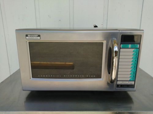 Sharp R-21LVF Commercial Microwave Oven #1317